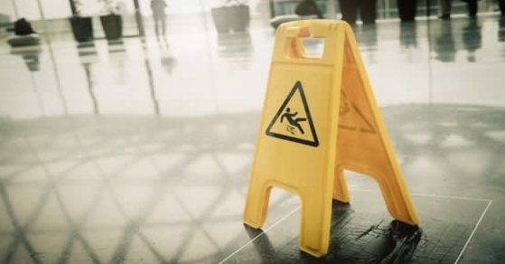 Personal injury image of slippery floors